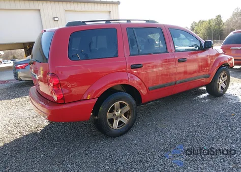 2006 Dodge Durango Slt z USA, uszkodzony, nr VIN 1D4HB48N66F190853